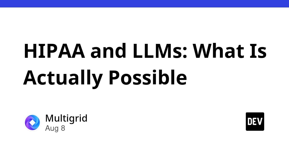 Why Your "HIPAA-Compliant AI" Vendor Might Be Leaving You Exposed