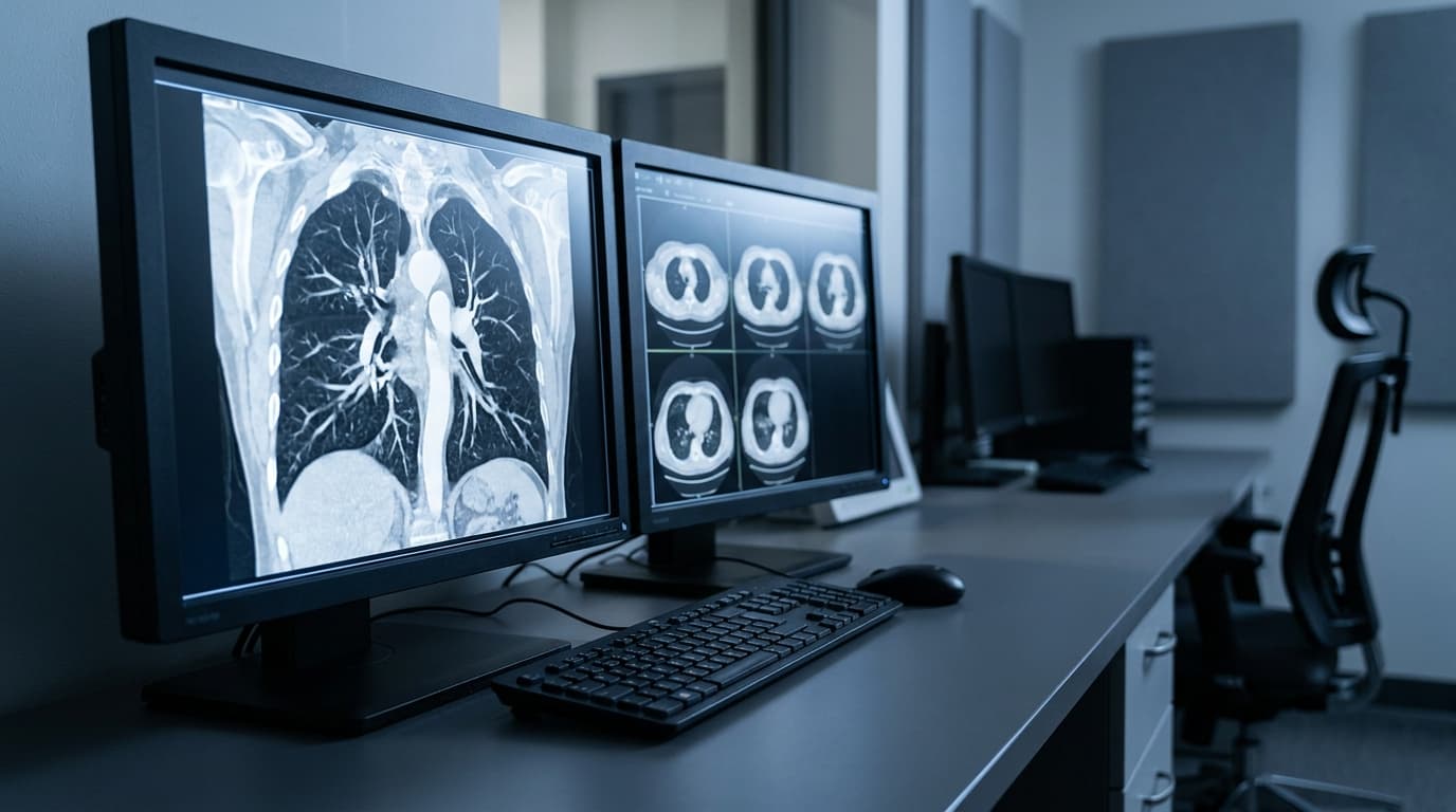 FDA-Cleared AI for Pulmonary Embolism Detection Shows Performance Gap in Multi-Site Real-World Study
