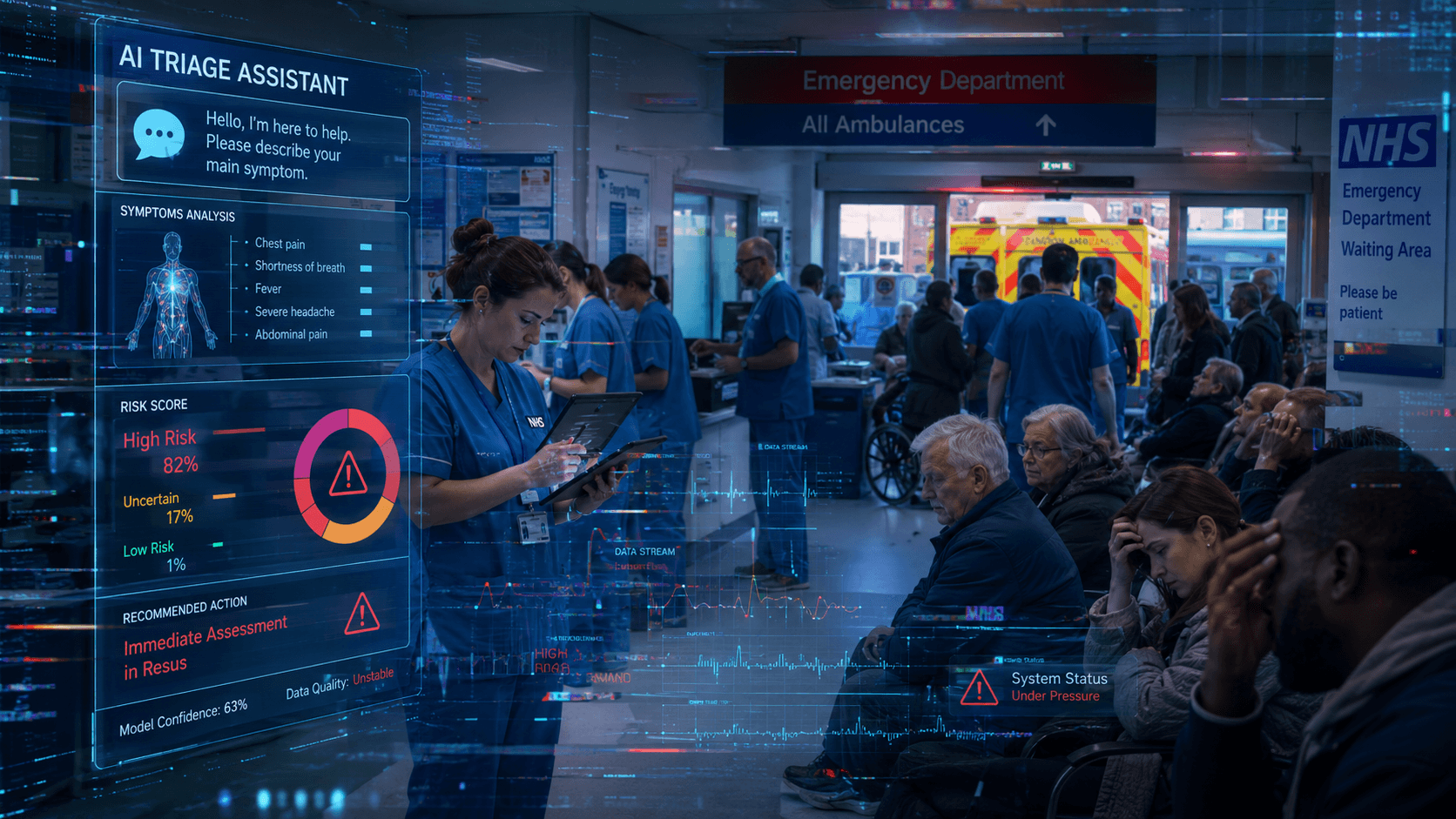 The NHS Bets on Bankrupt Babylon's AI to Solve Its Emergency Room Crisis: What Could Go Wrong?