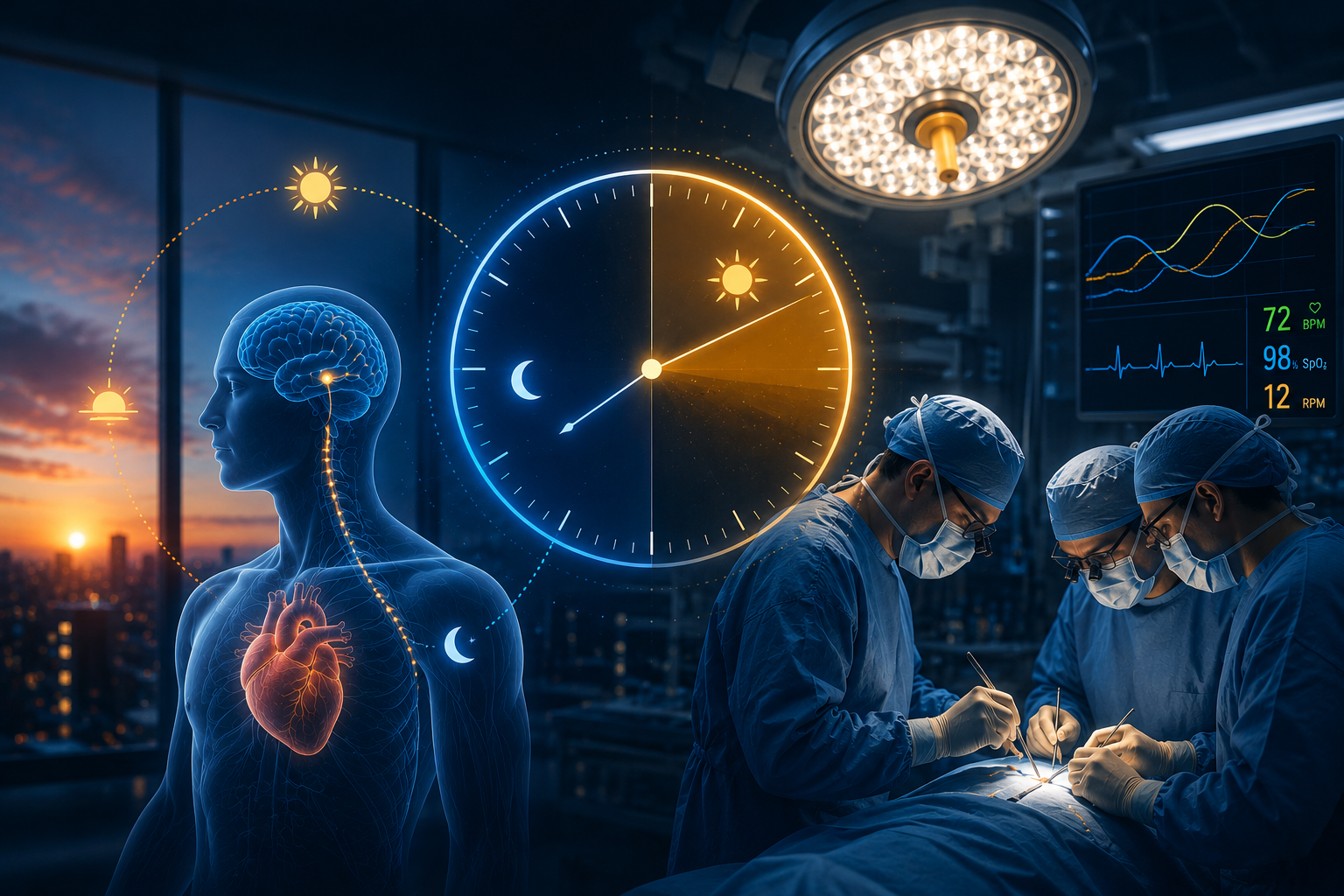 The Circadian Surgery Revolution: Why Your Heart Operation Time Might Matter as Much as Your Surgeon